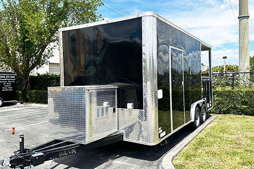 RV exterior facade